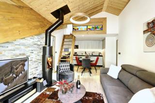 Résidence Ariondaz Heliantheme - Penthouse intimiste avec mezzanine MAE-9074 - Courchevel - 0