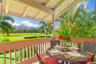 Beautiful 2 Br 2.5 Ba Condo Golf Course View, Pool, Hot Tub (209AB) - Princeville - 4
