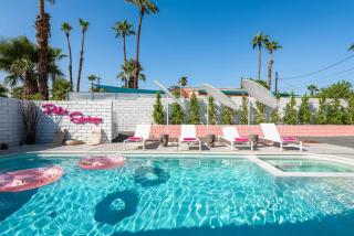Retro Chic Oasis Saltwater Pool Spa & Mnt Views - Palm Springs - 6