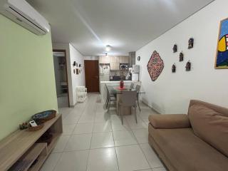 Carneiros Beach Resort - Flat 2 Quartos com Cozinha Equipada - 3