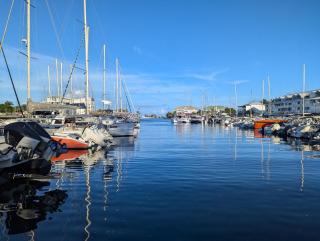 Plongeon sur la marina - Saint-François - 9