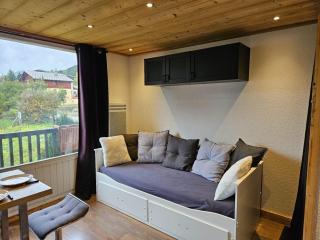 Studio confortable proche ESF - Balcon exposé ouest - FR-1-266-237 - Monginevro - 8