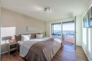 Quartier Lounge - mit Wasserblick & Wellness in der Hafenresidenz - Waren - 5