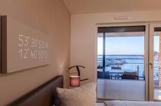 Quartier Lounge - mit Wasserblick & Wellness in der Hafenresidenz - Waren - 4