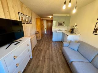 Studio moderne avec balcon et parking couvert - Famille de 4 ou Couple - Chamrousse - 7