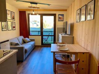 Studio moderne avec balcon et parking couvert - Famille de 4 ou Couple - Chamrousse - 1