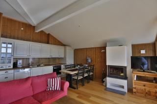 Bright 2-Bedroom with Terrace and Fireplace - Beitostøl - 7