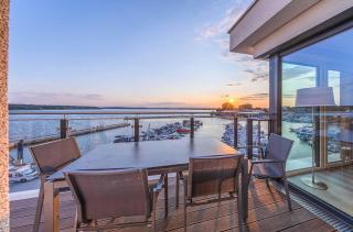Auszeit, Yoga-Apartment mit Kamin & Balkon in der Hafenresidenz - Waren - 1