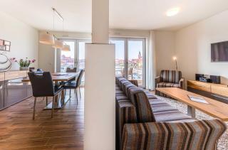 Sieglinde - Apartment in der Hafenresidenz mit Balkon & Wellness - Waren - 6