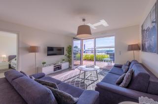 Atlantica - Apartment in der Hafenresidenz mit Wellness & Müritzblick - Waren - 0