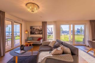 Am Lütten Meer - Apartment in der Hafenresidenz mit Terrasse & Müritzblick - Waren - 0