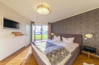 Am Lütten Meer - Apartment in der Hafenresidenz mit Terrasse & Müritzblick - Waren - 3