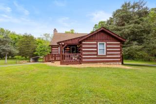 Tranquil Riverfront Cabin Hot Tub Fire Pit Tubes - Maurertown - 7