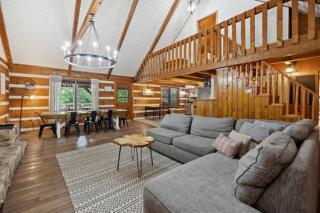 Tranquil Riverfront Cabin Hot Tub Fire Pit Tubes - Maurertown - 6