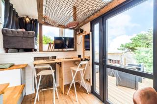 Jacuzzi Tiny-House face mer Evasion sur la falaise - Trévou-Tréguignec - 4