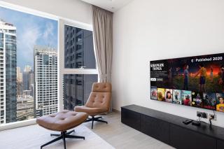 Stunning High-Floor 1BR near Marina & JBR - Dubai - 1