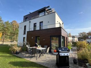 Exklusives Ferienhaus am See mit Hund, Sauna, Garten, 140qm - Krakow am See - 6