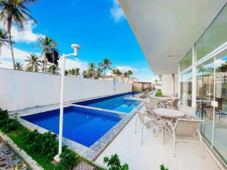 Residencial Ilha de Santorini, 100 m da Praia, Pico de Surfe, Piscina, Parque infantil, 2 Vagas de Garagem - Salvador - 5