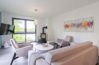 Shanti-Suite mit Dachterrasse, Kamin & Sauna am Krakower See - Krakow am See - 8