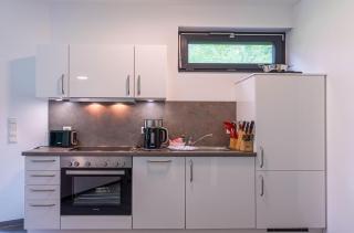 Bewusstsein - Modernes Apartment mit Terrasse, Walk-In-Dusche & Wellnesszugang - Krakow am See - 7