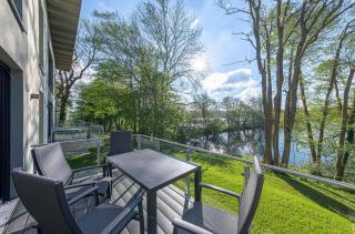 Sonnenschein - Stilvolles Apartment mit Balkon, Kamin & Wellness-Flair am Krakower See - Krakow am See - 3
