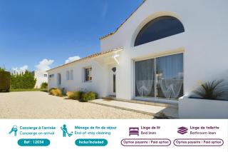 Maison pour 8 avec jardin a 600m de la plage - 9