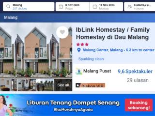 IbLink Family Homestay di Malang Full AC - Malang - 1