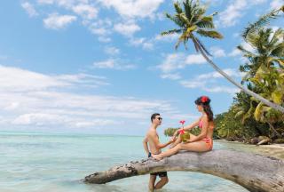 Piscine rien que pour vous, propriété entière face au lagon, les pieds dans l 'eau, cuisine & wifi Le Boraha Beach Lodge 90 m2 - 5