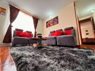 Acogedor Apartamento en zona residencial con vista a la ciudad Wi-Fi 350 Mbps - Bogotá - 0