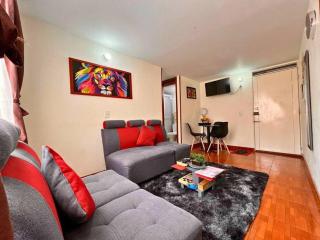 Acogedor Apartamento en zona residencial con vista a la ciudad Wi-Fi 350 Mbps - Bogotá - 6