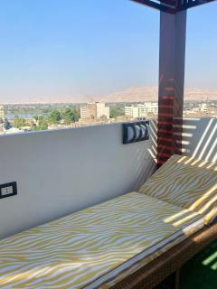 Appartement rooftop vue sur le Nil - La Thébaïde - Jazīrat al ‘Awwāmīyah - 4