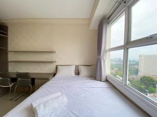 Pleasant 1BR Apartment at Parahyangan Residence near UNPAR By Travelio - Bandung - 8