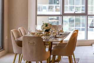 Durrani Homes - The Luxe 3br with Burj Khalifa and Fountain View - third room without partition - Dubai - 3