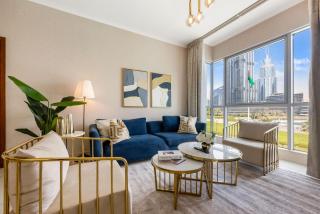 Durrani Homes - The Luxe 3br with Burj Khalifa and Fountain View - third room without partition - Dubai - 7