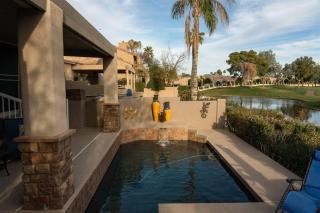 Ocotillo Lakes with pool heater, golf views, BBQ - Chandler - 8
