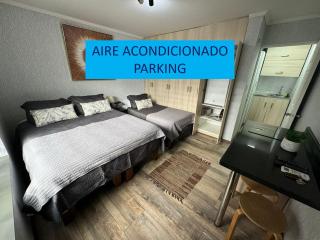 Departamento Studio - Carrera - Factura - Central - Empresas - Parking - Wifi - Aire acondicionado - 0