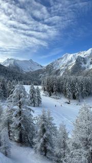 Grand studio 4 pers au pied des pistes - Wifi - parking - Les Orres - 0