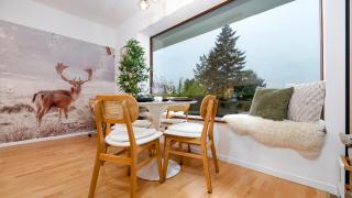 NaturOase, Moderne Architektur - Arbeitsplatz - Terrasse - Parkplatz - Waschmaschine - Vöhringen - 6