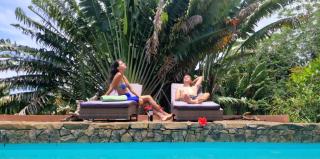La VILLA ANKARENA Dans un domaine forestier tropical, villa entière avec PISCINE PRIVEE, Wifi, TV, personnels inclus Plage à 5 minutes à pieds - Sainte Marie - 2