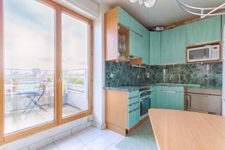 Trois pièces sur parc de la Villette Terrasse et vues - Paris - 3