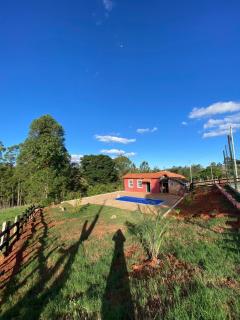 Sítio com Natureza , piscina e campo de areia em Cruzília - Cruzília - 3