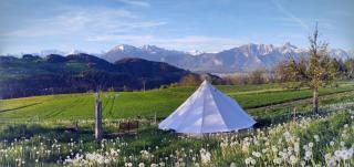Tipi Zelt mit Bergsicht - Fahrni - 3