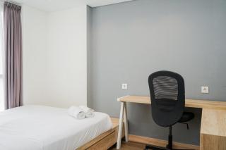 Comfy and Cool Interior 1BR at Casa De Parco Apartment BSD By Travelio - Tangerang - 1