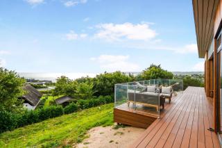A Beautifully Newly Built 8-Person House With A Panoramic View Over Ebeltoft Bay And An Outdoor Spa - Ebeltoft - 6