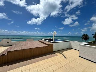 Cobertura Duplex com PISCINA PRIVATIVA de frente para o MAR 5 quartos até 12 pessoas - Barra de São Miguel - 7