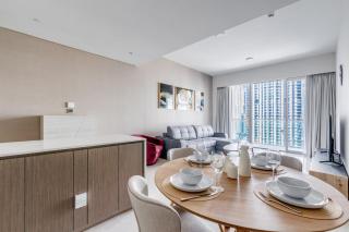 Knokey Luxury 1BR Apartments - 5 min walk to Burj Khalifa & Dubai Mall & Dubai Fountain - 4