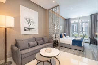 Cozy Studio Perfect for 4 at Damac Maison Prive - 9