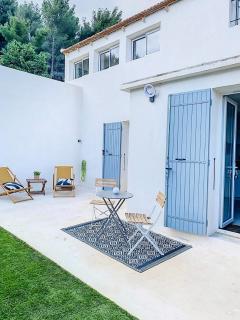Le Romarin Bas de villa T2 avec jardin et parking au pied de la Forêt - 8