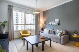 Marina Quays West-Charming 1-BR Retreat in the Heart of Marina - Dubaï - 4