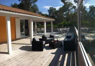 Chalet orange naturiste la Jenny - Le Porge - 9